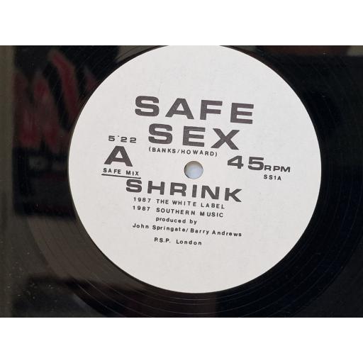 SAFE SEX Shrink 12" single. SS1