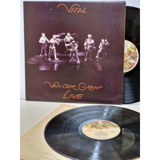 VAN DER GRAAF GENERATOR Vital (live) 2x12" vinyl LP. CVLD101