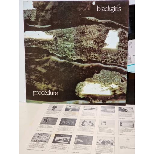 BLACKGIRLS Procedure 12" vinyl LP. HNBL1348