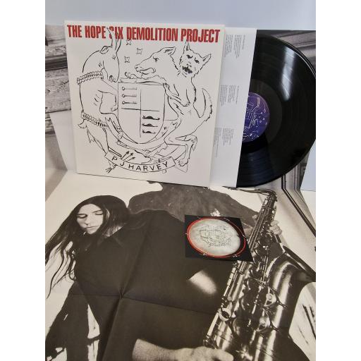 PJ HARVEY The hope six demolition project 12" vinyl LP. 0254774545