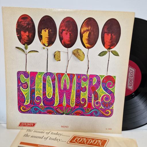 THE ROLLING STONES Flowers 12" vinyl LP, mono press. LL3509
