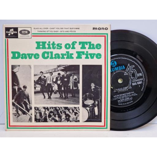 THE DAVE CLARK FIVE Hits of the Dave Clark Five 7" vinyl LP. SEG8381