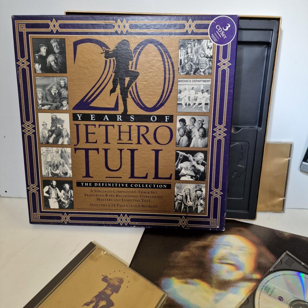 JETHRO TULL 20 years of Jethro Tull, the definitive collection 3x CD ...