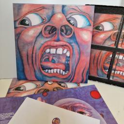 KING CRIMSON In The Court Of The Crimson King (An Observation By King Crimson) 40th anniversary series boxset 5xCD set and DVD. KCCBX1