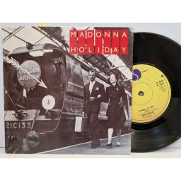 MADONNA Holiday / Think of me 7" single. W9405