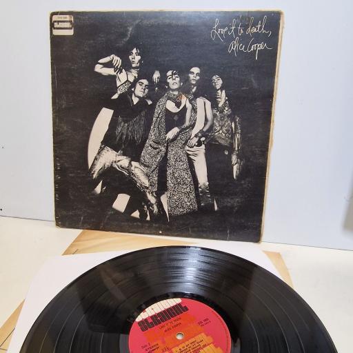 ALICE COOPER Love it to death 12" vinyl LP. STS1065