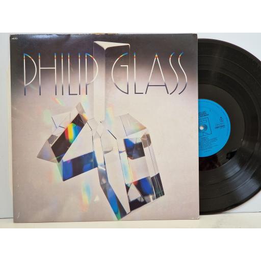 PHILIP GLASS Glassworks 12" vinyl LP. CBS73640