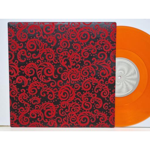 THE USE OF ASHES Ice / Mousehill 10" limited edition orange translucent vinyl 45 RPM. TF47