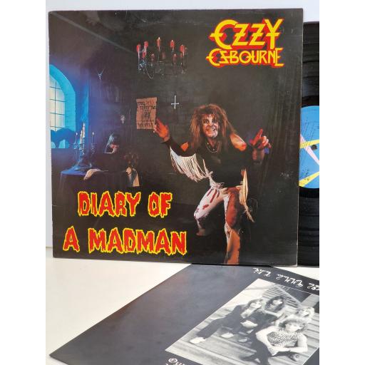 OZZY OSBOURNE Diary of a madman 12" vinyl LP. JETLP237
