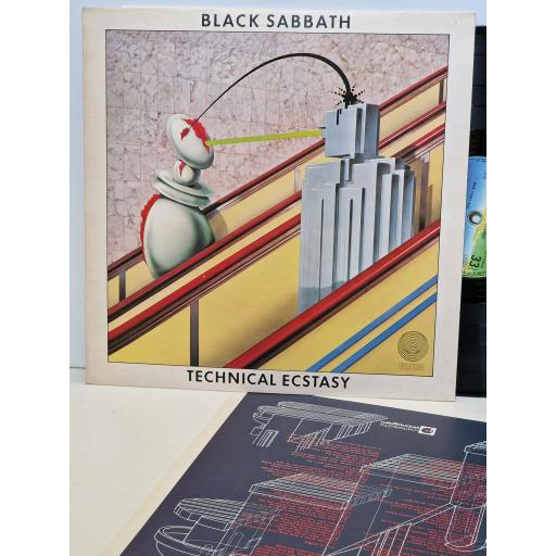 BLACK SABBATH Technical ecstasy 12" vinyl LP. 9102750