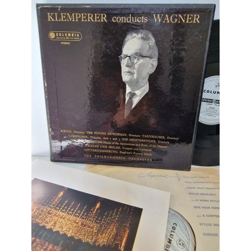 KLEMPERER/ WAGNER Klemperer conducts Wagner 2x12" vinyl LP. SAX2347