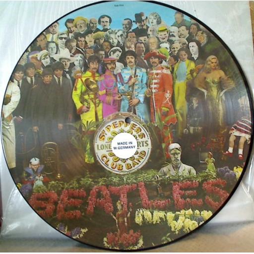 The Beatles SGT PEPPERS LONELY HEARTS CLUB BAND picture disc