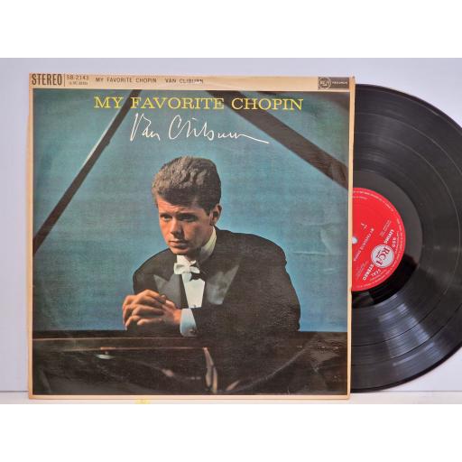 VAN CLIBURN My favourite Chopin 12" vinyl LP. SB-2143