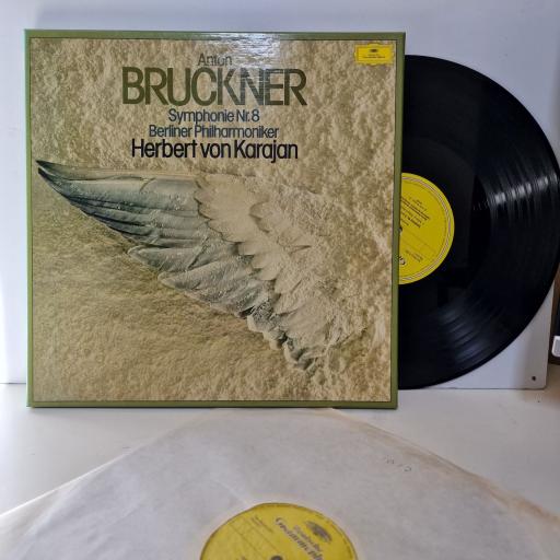 BRUCKNER / KARAJAN Symphony no. 8 2x 12" vinyl LP set. 2707085