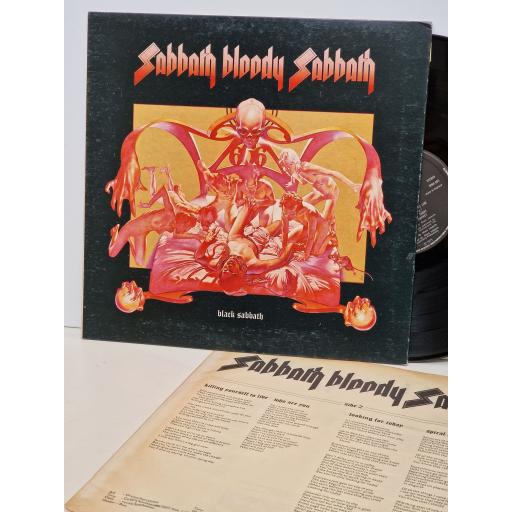 BLACK SABBATH Sabbath bloody Sabbath 12" vinyl LP. WWA005