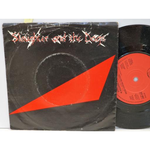 SLAUGHTER AND THE DOGS You're ready now / Runaway 7" single. DJS10927