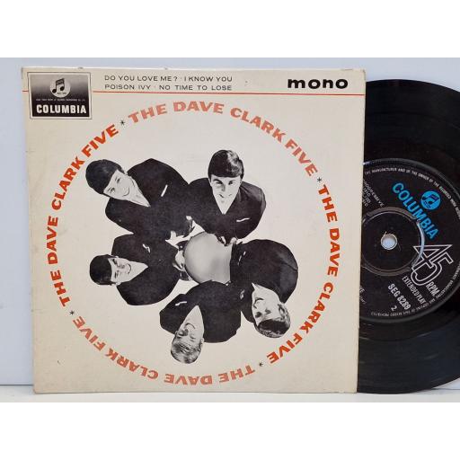 THE DAVE CLARK FIVE Do you love me? 7" vinyl EP. SEG8289