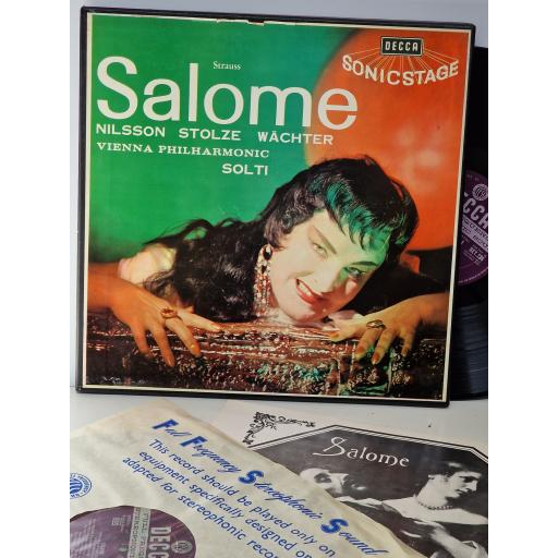 RICHARD STRAUSS Salome 2x12" vinyl LP set. SET.228