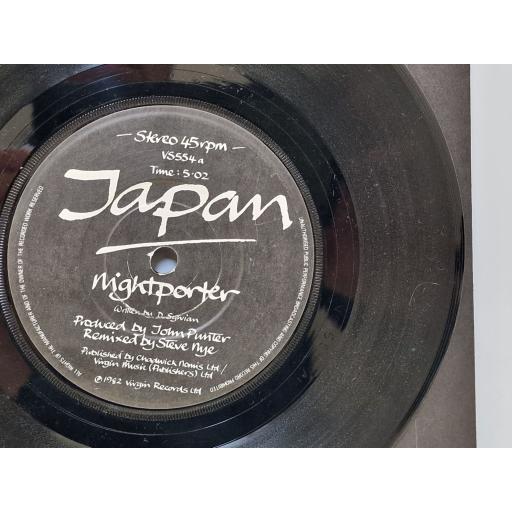 JAPAN Nightporter / Ain't that peculiar 7" single. V5554