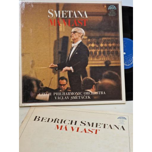 SMETANA Ma Vlast 2x12" vinyl LP. 110 3431