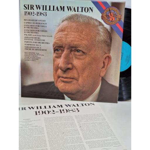 VARIOUS FT. CLEVELAND ORCHESTRA, PAUL DOKTOR Sir William Walter 1902-1983 4x12" vinyl LP set. 79411