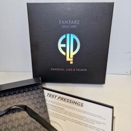 EMERSON, LAKE & PALMER Fanfare 1970 - 1997 boxset. BMGCAT101BOX