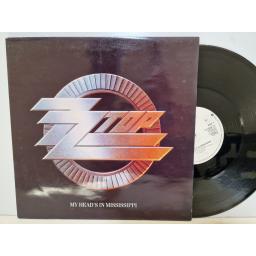 ZZ TOP My head's in Mississippi 12" single. W0009T