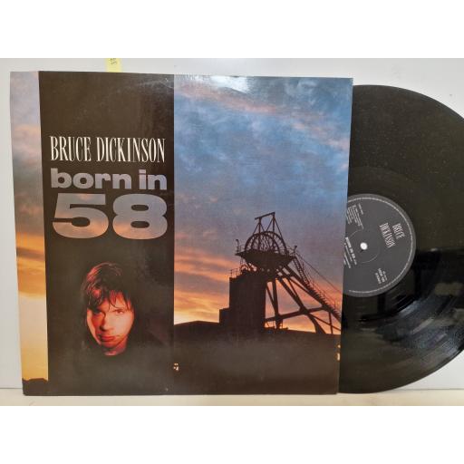 BRUCE DICKINSON Born in 58 12" single. 12EM185