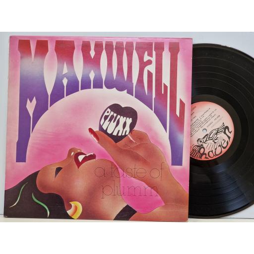 MAXWELL PLUMM A taste of Plumm 12" vinyl LP. KS1039