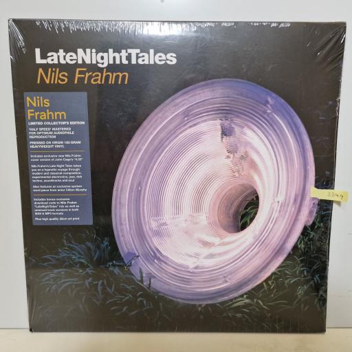 NILS FRAHM Late night tales 2x12" vinyl LP. 5060391090450