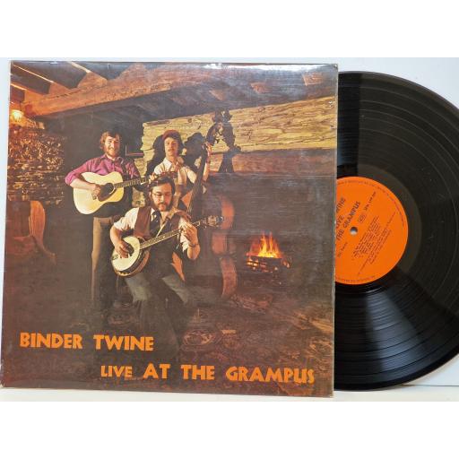 BINDER TWINE Live at the Grampus 12" vinyl LP. SEN.LPP.509