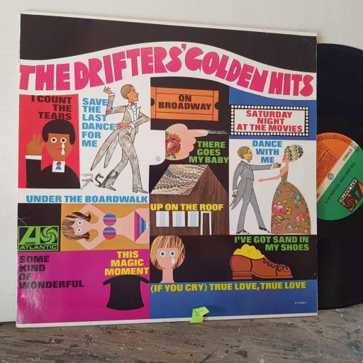 THE DRIFTERS GOLDEN HITS 12" vinyl LP. K40018