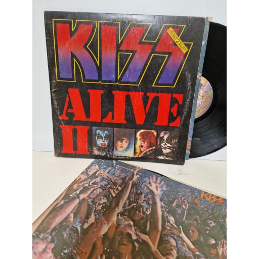KISS Alive II 2x12" vinyl LP. NBLP7076