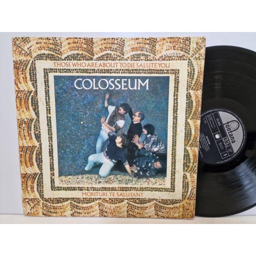 COLOSSEUM Those who are about to die salute you 12" vinyl LP. STL.5510