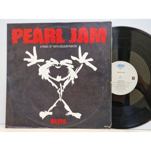 PEARL JAM Alive 12" vinyl EP. 6575726