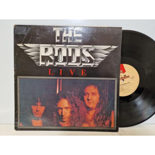 THE RODS The Rods live 12" vinyl LP. MFN16