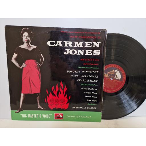 OSCAR HAMMERSTEIN II / BIZET Carmen Jones (original soundtrack recording) 12" vinyl LP. CLP1034