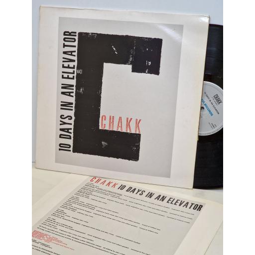 CHAKK 10 days in an elevator 2x12" vinyl LP. MCG6006