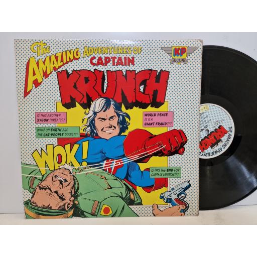 THE WIRELESS SET The Amazing Adventures Of Captain Krunch 12" vinyl LP. CK1