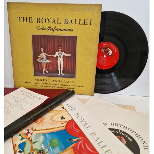 ROYAL BALLET Gala Performances, Ernest Ansermet, RCA Victor SORIA SERIES LD-6065