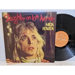 MICK RONSON Slaughter on 10th avenue 12" vinyl LP. APL-1-0353