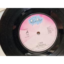 THE REGENTS 7 teen 7" single. TREB111