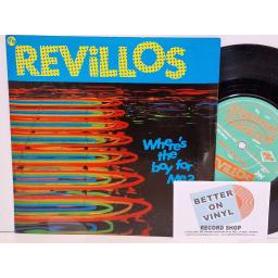 REVILLOS Where's the boy for me? 7" single. DIN1