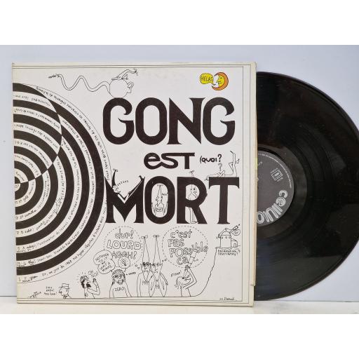 GONG Gong est mort 2x12" vinyl LP. CEL2-1003