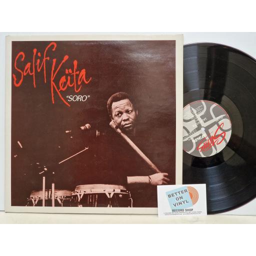 SALIF KEITA Soro 12" vinyl LP. STERNS1020