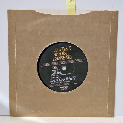 SIOUXSIE AND THE BANSHEES Israel 7" single. POSP205