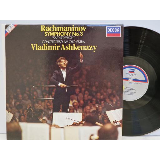 VLADIMIR ASHKENZAY, RACHMANINOV: Symphony orchestra No.3 12" vinyl LP. SXDI7531