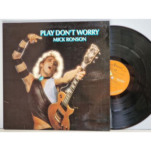 MICK RONSON Play don't worry 12" vinyl LP. APL0681