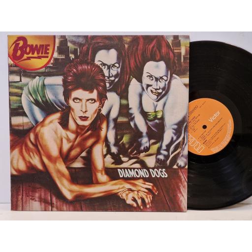 DAVID BOWIE Diamond dogs 12" vinyl LP. APLI0576