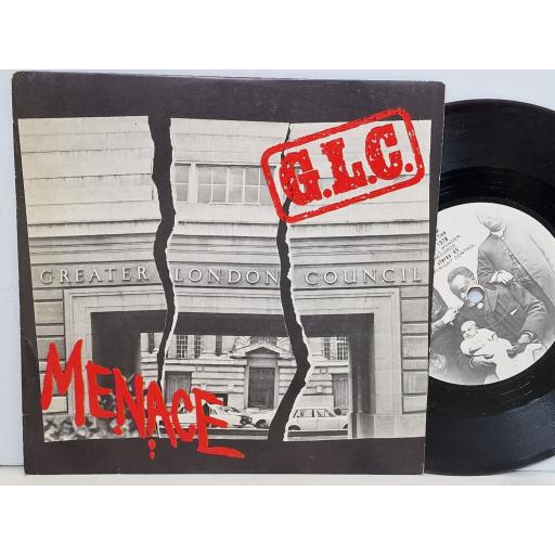 MENACE G.L.C. 7" single. SMALL5